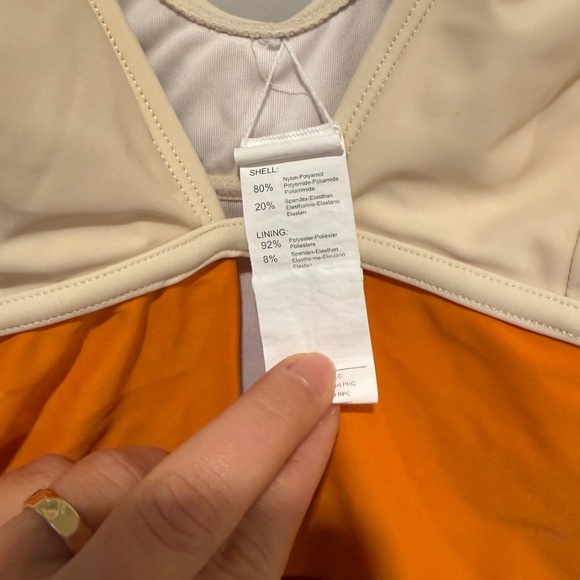 Cupshe colorblock swimsuit - Picture 3 of 5